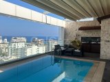 Girne Merkez Kiralık Yüzme Havuzlu Penthouse 1600 STG/+905338881419