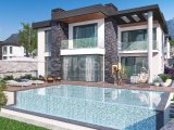 Girne Zeytinlik Muhteşem Konumda Satılık Deniz ve Dağ Manzaralı 4+1 Villa 750.000 STG/+905338881419