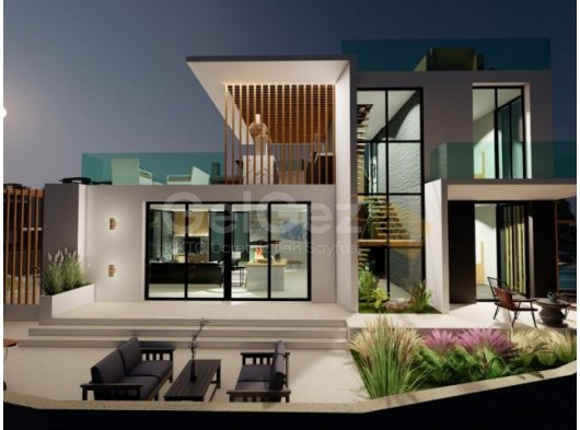 İskele Boğaz Satılık 2+1 Deniz Manzaralı Villa 395.000 STG/+905338881419