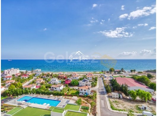 Kıbrıs İskele Bölgesinde Satılık Muhteşem Deniz Manzaralı 1+1 Daire