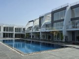 KKTC, Girne, Doğanköy'de Havuzlu, Deniz ve Dağ Manzaralı Satılık 2+1 Daire