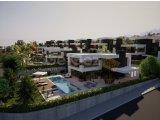 EDREMIT BOLGESINDE DAG VE DENIZ MANZARALI 4+1 MODERN VILLALAR