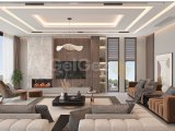 EDREMIT BOLGESINDE DAG VE DENIZ MANZARALI 4+1 MODERN VILLALAR