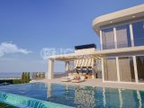 Kıbrıs Girne Karmi bölgesinde piyasanın en iyi fiyatına full deniz manzaralı satılık ultra lüks 5+1 villalar.