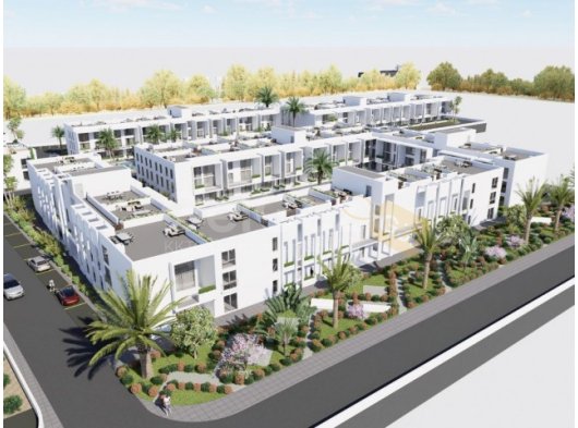 KKTC İskele Long Beach'te Özel Bir Sitede Satılık 1+1 Daireler