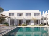 Kıbrıs Girne Alsancak ta Elit bir Sitede 1+1 Bahçe ve Üst Kat Daireler
