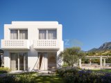 Kıbrıs Girne Alsancak ta Elit bir Sitede 1+1 Bahçe ve Üst Kat Daireler