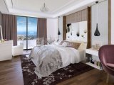 Kıbrıs Girne Bellapais te Türk Tapulu Ful Deniz Manzaralı Ultra Lüks Satılık 4+1 Villalar