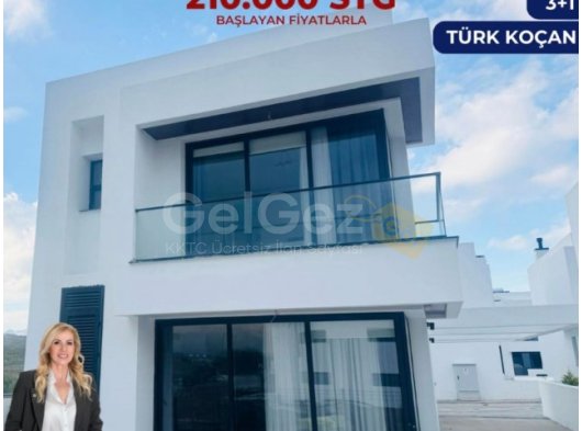 Kaçırılmayacak Fiyat Kıbrıs Girne Boğaz da Satılık TÜRK TAPULU Taşınmaya Hazır 3+1 Villalar