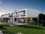 KKTC Girne Çatalköy Bölgesinde Türk Koçanlı Denize Sıfır Lüks 4+1 Satılık Villalar