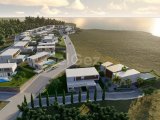 Kıbrıs Girne Çatalköy Bölgesinde Denize Sıfır Türk Koçanlı Ultra Lüks 5+1 Satılık Villalar