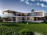 Kıbrıs Girne Çatalköy Bölgesinde Denize Sıfır Türk Koçanlı Ultra Lüks 5+1 Satılık Villalar