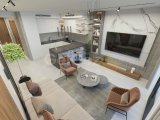 Kaçırılmayacak Fırsat KKTC Girne Esentepe de Deniz e Sıfır Site de Türk Tapulu 1+1 Özel Teraslı Penthouse