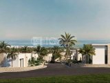 Kıbrıs Girne Esentepe de Ful Deniz Manzaralı Havuzlu Tek Katlı Villa
