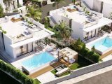 Kıbrıs Girne Esentepe de Ful Deniz Manzaralı Havuzlu Tek Katlı Villa
