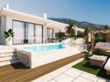 Kıbrıs Girne Esentepe de Ful Deniz Manzaralı Havuzlu Tek Katlı Villa