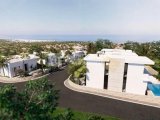 Kıbrıs Girne Esentepe de Ful Deniz Manzaralı Havuzlu Tek Katlı Villa