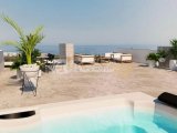 Kıbrıs Girne Esentepe de Ful Deniz Manzaralı Havuzlu Tek Katlı Villa
