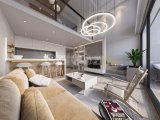 Kıbrıs Girne Karşıyaka da Denize Yürüme Mesafesinde 1+1 Loft Daireler