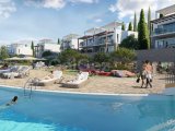 Kıbrıs Girne Lapta da Denize Sıfır Bir Yaşam Başlıyor Satılık 1+1 Penthouse Ödeme Planlı Daireler