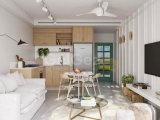 Kıbrıs Girne Lapta da Denize Sıfır Bir Yaşam Başlıyor Satılık 1+1 Penthouse Ödeme Planlı Daireler