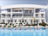 Kıbrıs İskele Boğaz da Ful Deniz Manzaralı 2+1 Çok Özel Bahçe ve Üst Kat Daireler