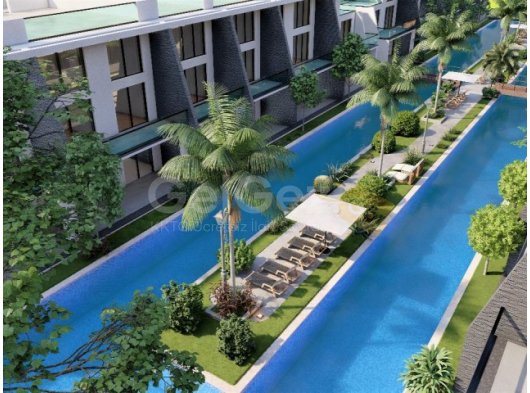 Kıbrıs İskele Long Beach Bölgesinde Site İçerisinde Satılık Bahçe Katlı Ve Çatı Teraslı 1+1 Daireler