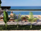 İskele Long Beach'de Satılık Çatı Teraslı 1+1 Daireler