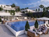 Kıbrıs İskele Long Beach Grand Sapphire de A blok Taşınmaya Hazır Ful Eşyalı Masrafları Ödenmiş Stüdyo Daire
