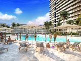 Kıbrıs İskele Long Beach Grand Sapphire de A blok Taşınmaya Hazır Ful Eşyalı Masrafları Ödenmiş Stüdyo Daire