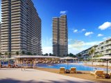 Kıbrıs İskele Long Beach Grand Sapphire de A blok Taşınmaya Hazır Ful Eşyalı Masrafları Ödenmiş Stüdyo Daire