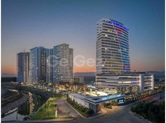 Fırsat İskele Long Beach Grand Sapphire de C Blok 1+1 Satılık Daire