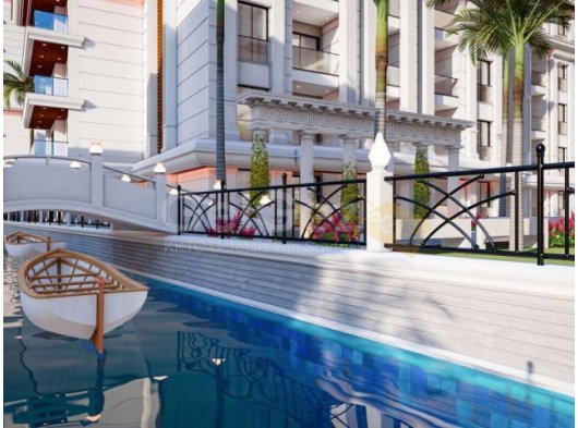 Venedik Ayagınıza Geldi İskele Long Beach de Satılık Stüdyo 1 ve 2 Yatak Odalı 2 Yıl Kira Garantili Daireler