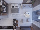 KKTC, İskele Long Beach'de Özellikli Site İçerisnde Satılık Stüdyo Daire
