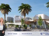 KKTC Lefke de Türk Tapulu Dedeman Hotel İşletme Garantisi ile 10 Yıl TL ile Ödeyerek Denize Sıfır Ful Eşyalı 1+1 Residence