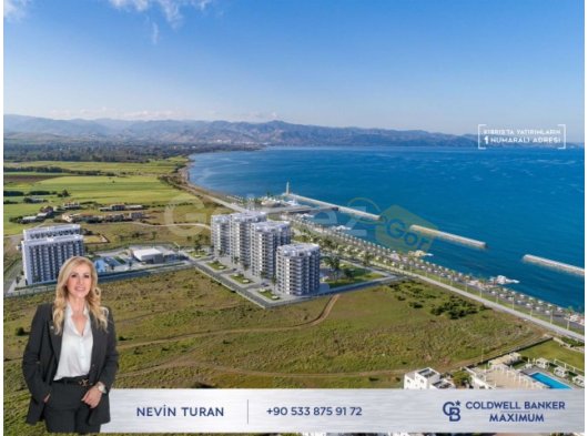 KKTC Lefke de Türk Tapulu Dedeman Hotel Resort Kalite ve İşletme Garantisi ile 10 Yıl TL ile Ödeyerek Denize Sıfır Ful Eşyalı 2+1 Residancelar