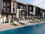 Kıbrıs Magusa Yeniboğaziçi Modern Mimari Sitede Satılık 1 ve 2 Yatak Odalı Daireler
