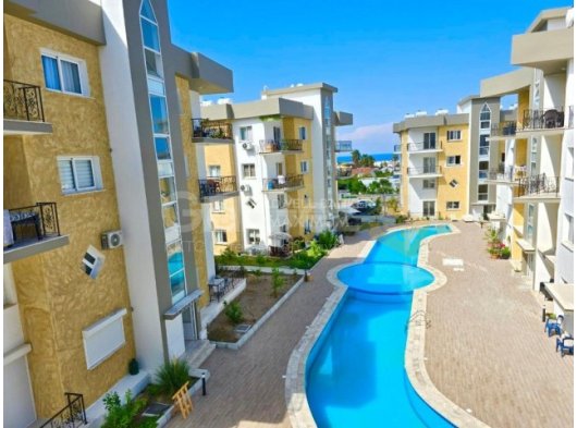 KKTC Girne Alsancak ta Havuzlu Sitede 1+1 Sıfır Çok Özel Daire
