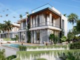 Girne Edremit Bölgesinde Deniz Manzaralı 3+1 Lüks Villalar