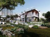 Girne Edremit Bölgesinde Deniz Manzaralı 3+1 Lüks Villalar