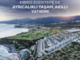 Kaçırılmayacak Fırsat KKTC Girne Esentepe de Deniz e Sıfır Site de Türk Tapulu 2+1 Havuzlu Loft Daire