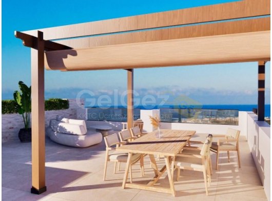 Girne Esentepe'de Satılık 3+1 Özel Havuzlu ve Çatı Teraslı Müstakil Bungalov