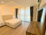 Girne Merkez Akacan Elegance Sitesi Kiralık 3+1 Lüks Daire, Deniz ve Havuz Manzaralı