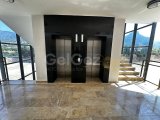 Girne Merkez Akacan Elegance Sitesi Kiralık 3+1 Lüks Daire, Deniz ve Havuz Manzaralı