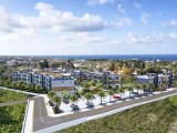 KIBRIS GİRNE LAPTA BÖLGESİNDE HAVUZLU SİTE İÇERİSİNDE BAHÇE KATI VEYA ÇATI TERASLI SATILIK 2+1 DAİRE