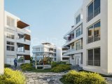 Kıbrıs Girne Lapta Bölgesinde Türk Tapulu Havuzlu Site İçerisinde Satılık Bahçeli 3+1 Daire