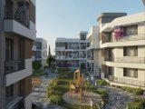 Kıbrıs Girne Lapta Bölgesinde Türk Tapulu Havuzlu Site İçerisinde Satılık Bahçeli 3+1 Daire