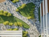 Kıbrıs Girne Lapta Bölgesinde Türk Tapulu Havuzlu Site İçerisinde Satılık Bahçeli 3+1 Daire