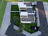 Girne Lapta Bölgesinde 2+1 Satılık Teraslı İkiz Villa