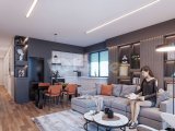Lapta’da Full Deniz Manzaralı 2+1 Bahçe Katı ve Penthouse Daireler